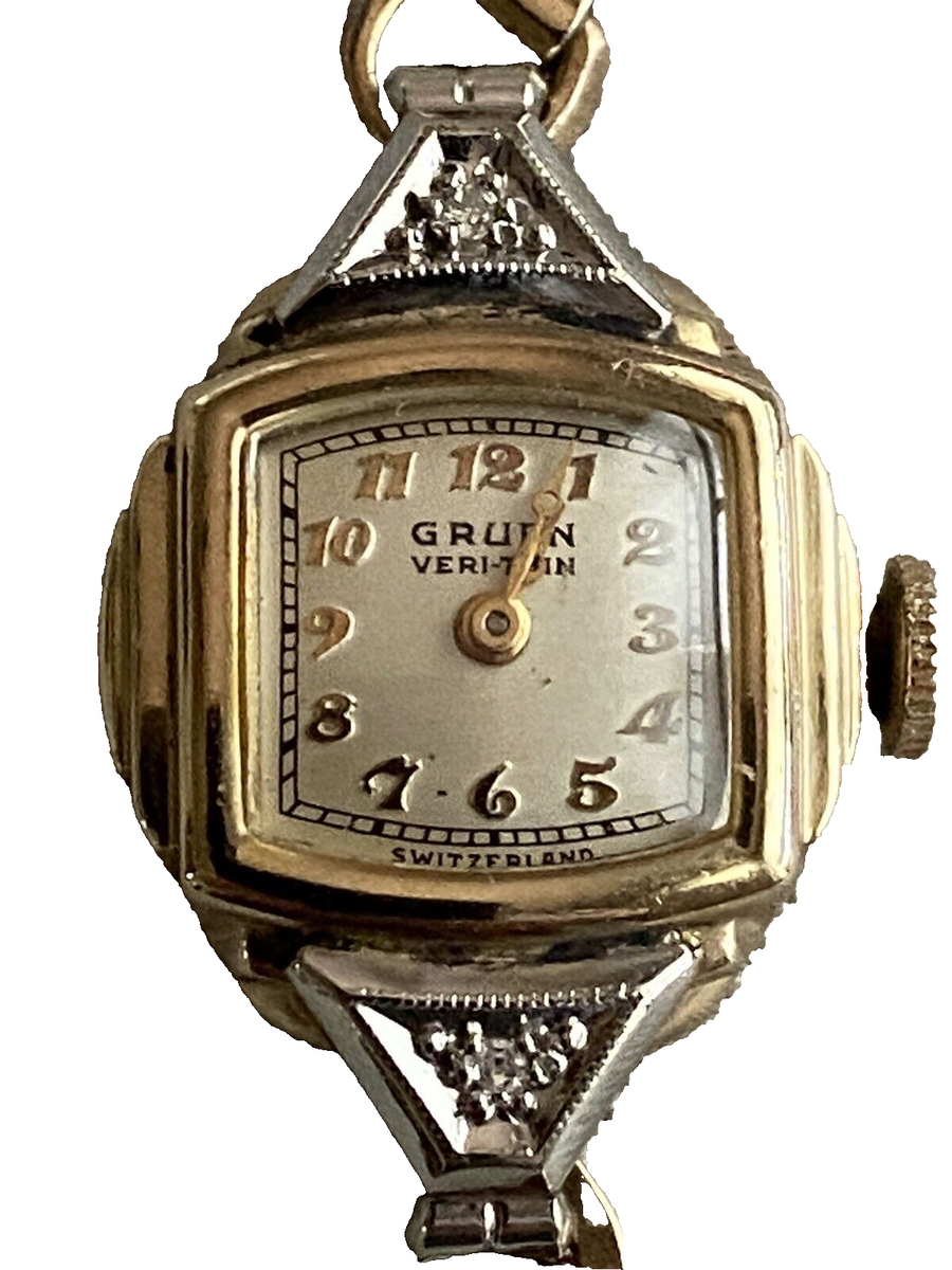 Gruen Veri Thin Gruen Women's Watch Vintage Gruen Veri-Thin