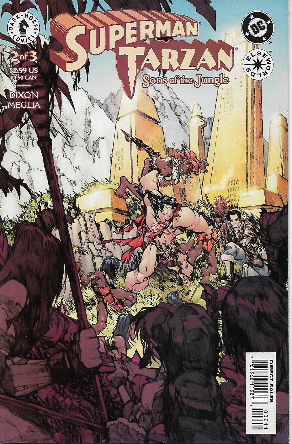 SUPERMAN TARZAN - SONS OF THE JUNGLE #2 - Back Issue (S)