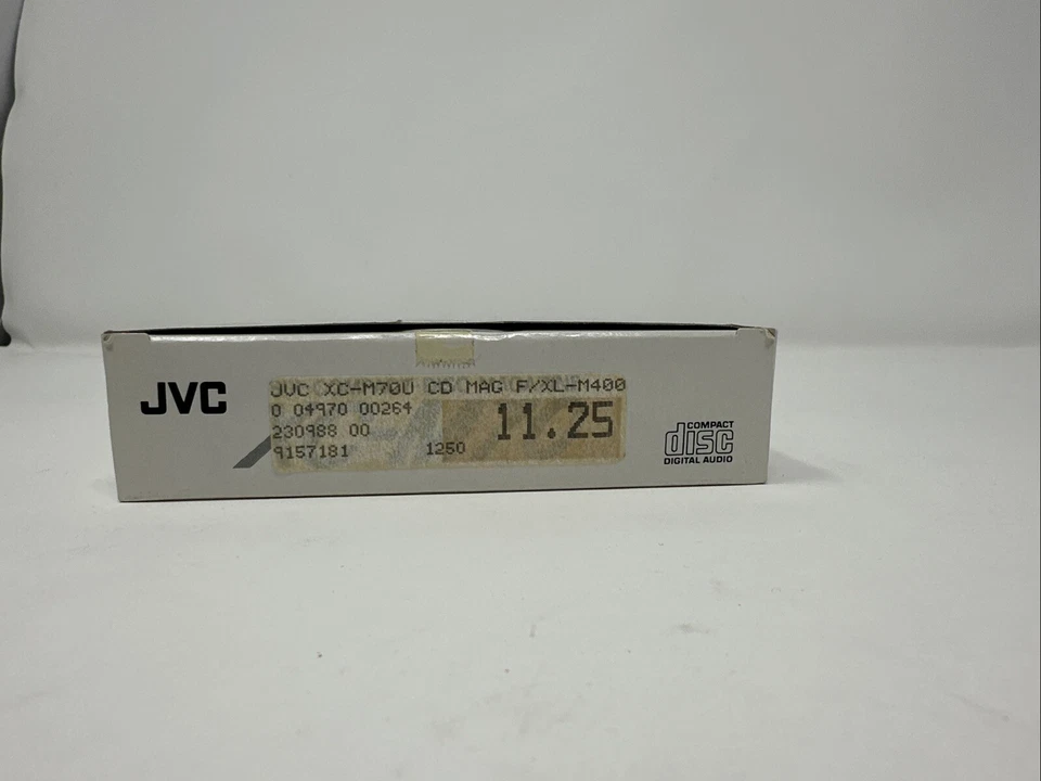 JVC 6 CD Compact Disc Magazine Cartridge Car Changer Model XC-M70 New In Box! - Image 3 of 3