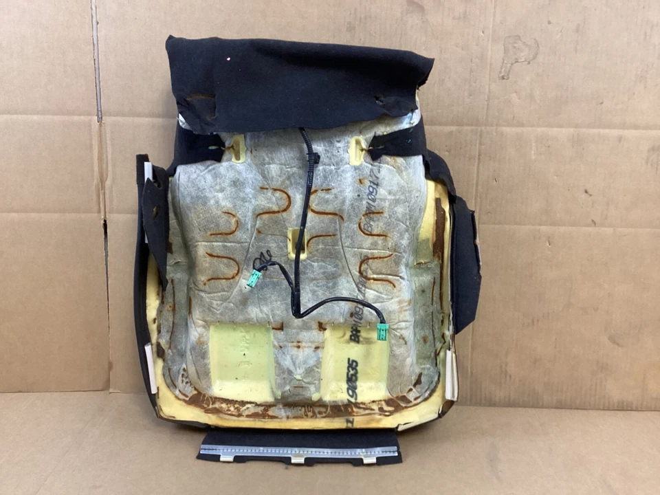 2019-2022 ACURA ILX FRONT RIGHT PASSENGER SIDE UPPER SEAT COVER BLACK OEM - Image 2 of 4