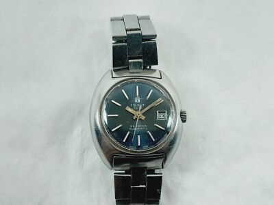 RARE TISSOT swiss automatic women's watch vintage wrist 21 jewels