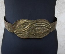 JOHN CARTER Movie Prop Brass Metal gold custom belt roman armor medieval vintage
