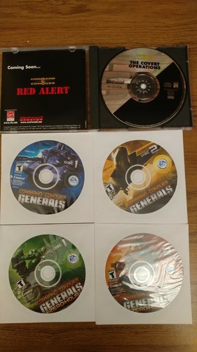 Command & Conquer Lot - Red Alert 1 & 2 Generals Tiberian Sun Aftermath Covert - Picture 9 of 9