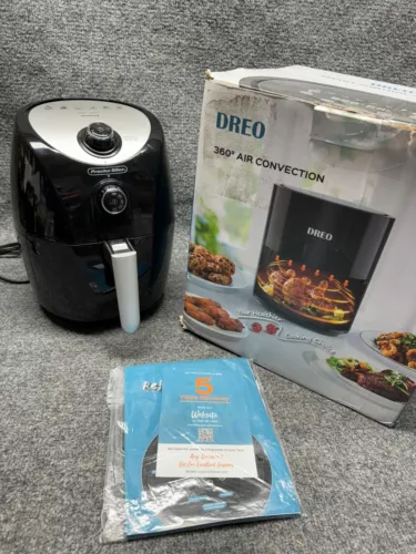 Proctor Silex Black 1.5 qt. Programmable Air Fryer