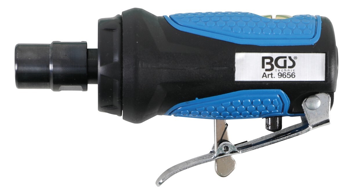 Meuleuse droite pneumatique BGS 120mm outil rotatif air comprimé avec pince 6mm
