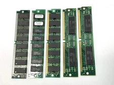 Toshiba PBM 7748MGV HJ  20VD DRAM 72 pin MEMORY Modules 5 Misc Sticks Untested