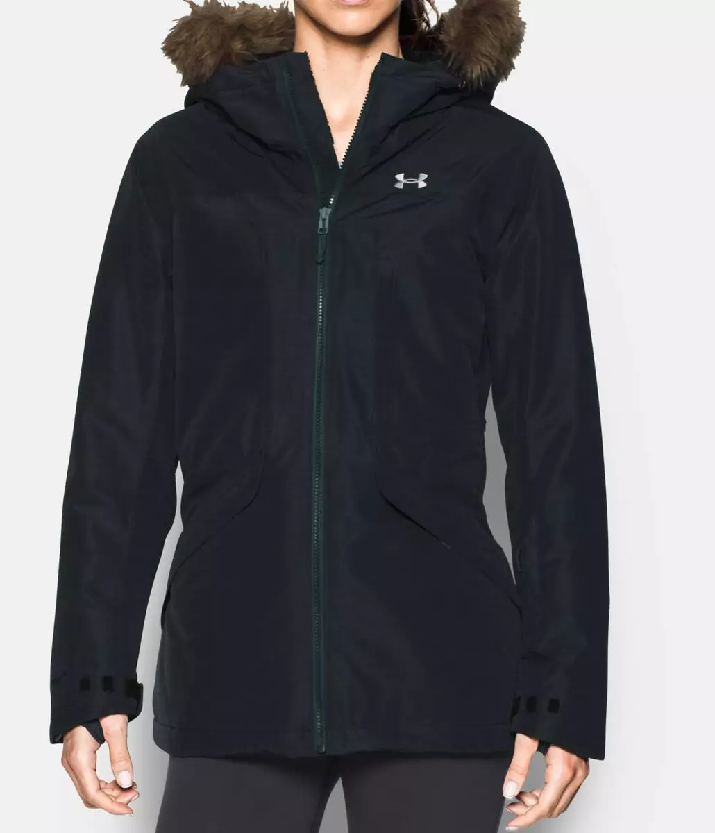 300 NWT UNDER ARMOUR SzS COLD GEAR INFRARED KYMERA SKY SNOWBOARD JACKET BLACK