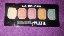L.A. Colors Shimmer Eye Palette SHINE ON CES696 NEW