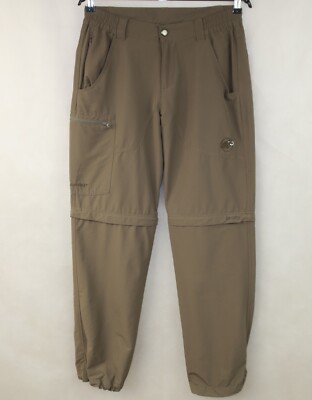 Pantalon De Randonnée Homme Mammut Stretch - Système Zip-off - Taille S - Couleur Marron - Occasion Excellent état