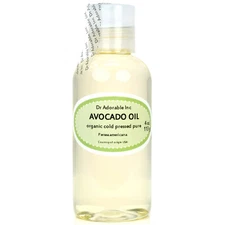 4 Oz Premium 100% Pure Organic Cold Pressed Avocado Oil Hair Skin Moisturiser