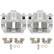 2x Rear Brake Calipers For 2005-2010 Honda Odyssey With Bracket Accessories Kits