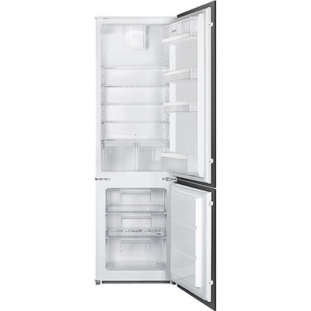 SMEG C41721F FRIGORIFERO COMBINATO INCASSO NO FROST VENTILATO CLASSE F