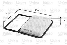 VALEO 585386 Luftfilter für DAIHATSU