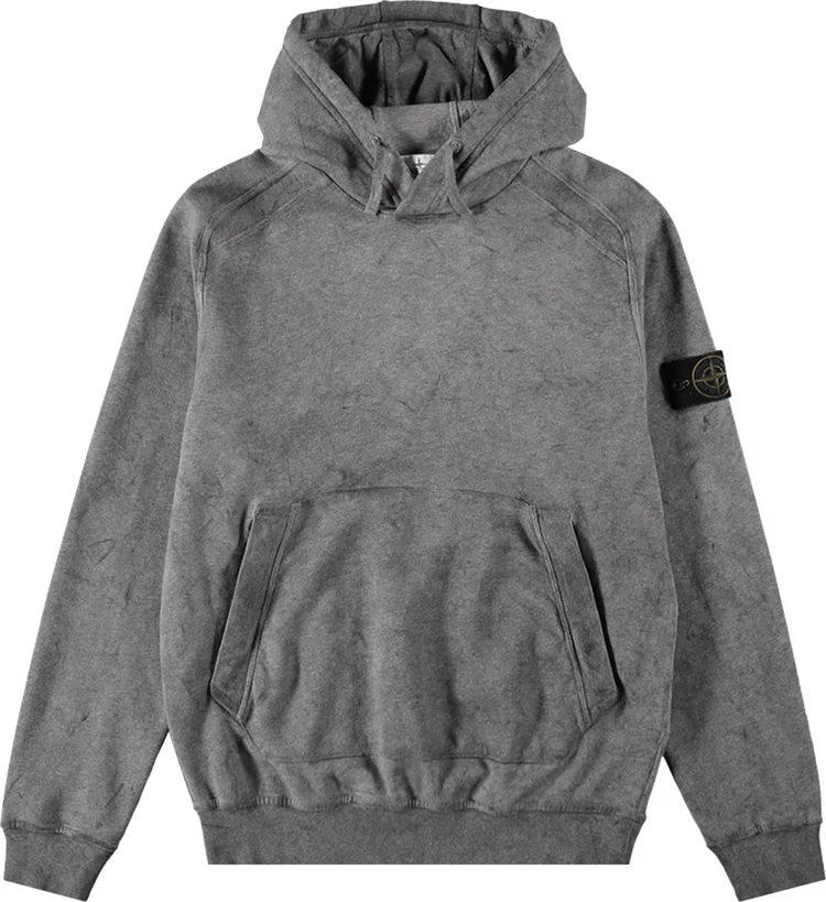 STONE ISLAND Men's Hoodie Compass Patch Pullover Gray Italy Size XL  7315641/8285 | eBay