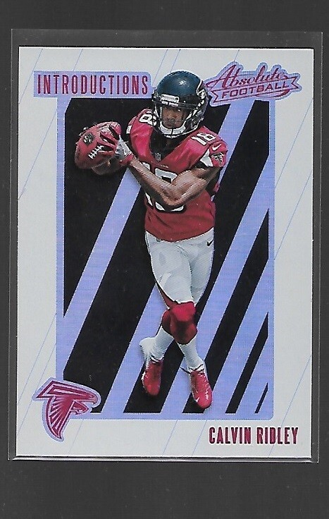 2018 Panini Absolute #IN-CR Calvin Ridley Rookie Card Introductions Falcons