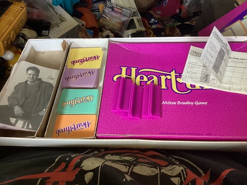 π OMG Throwback Gioco da Tavolo Heartthrob Originale 1988 Milton Bradley. Completo! - Foto 6 di 7