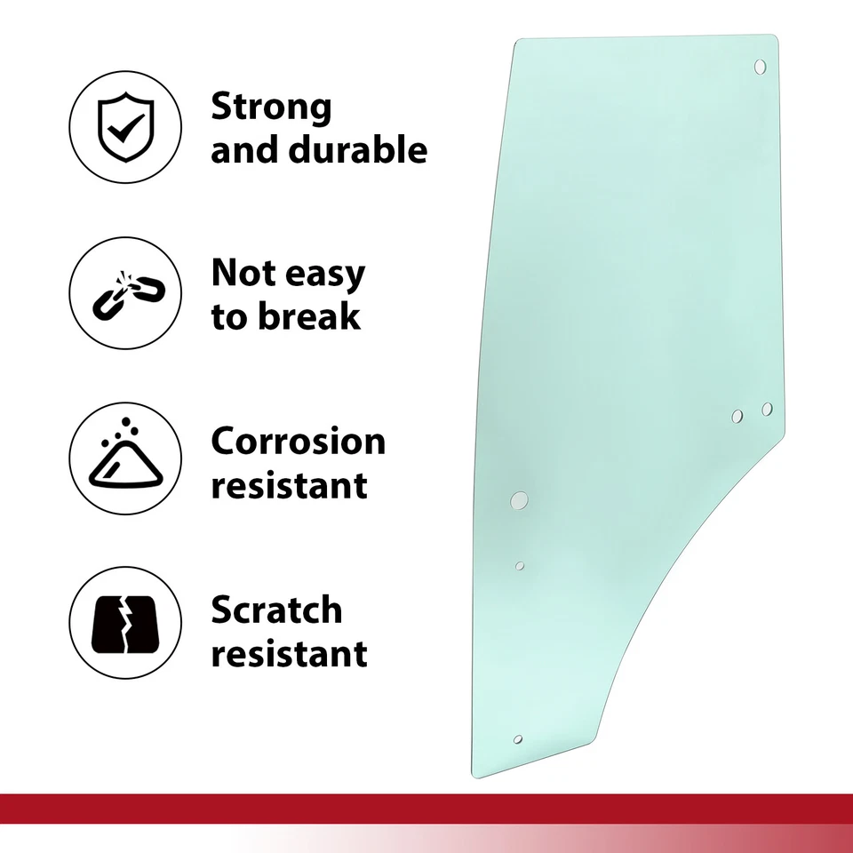 Vidrio de puerta de cabina izquierda para John Deere 5075M 5080 5090 5100 6115 6140++ #R198624 Foto 4 de 4