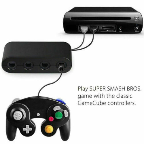 4-Port Controller Adapter for Nintendo GameCube to Switch & Wii U & PC - Picture 2 of 9