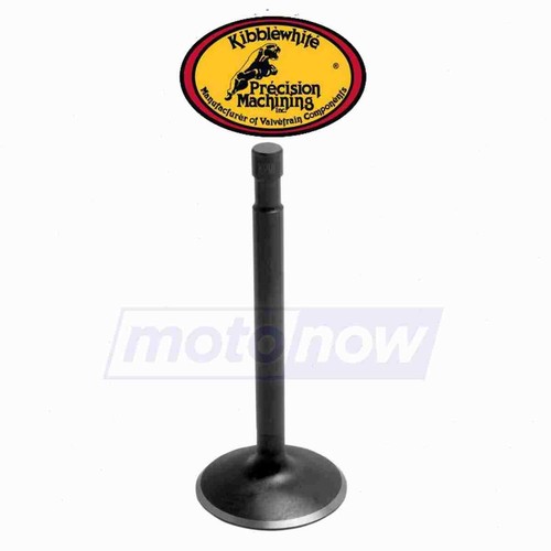 Kibblewhite Fat Stem Black Diamond Intake Valve for 2005-2010 Harley ly