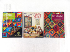 That Patchwork Place Quilt Books Reversible Quilts, Stack a new Deck...Lot of 3