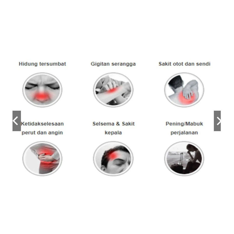 Aceite medicinal original marca Axe para aliviar el dolor de cabeza (1,89 fl oz X 4 botellas) Foto 4 de 4