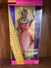 1993 Kenyan Barbie Dolls of the World Collection Good Condition NRFB 