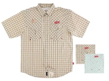 Magellan Outdoors & Shiner Men's Shirt Fish Gear Classic Fit Moisture Wicking SS