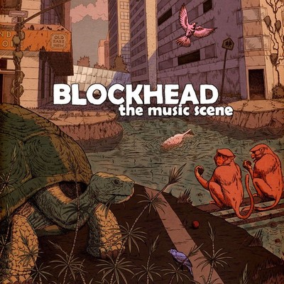 Blockhead - The Music Scene Opaque Teal Vinyl Edition (2009 - Reissue)