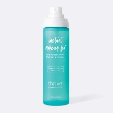 Thrive Causemetics Instant Makeup Fix Set & Refresh Spray, Full Size 3.4oz 100ml