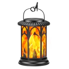 1-4x LED Solar Lantern Hanging Lights Outdoor Yard Patio Garden Waterproof Decor