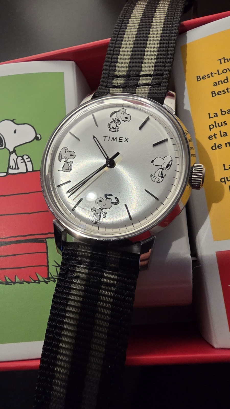 Timex Marlin Automatic Peanuts  Snoopy Limited Ed… - image 1