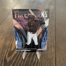 2022 Panini Prizm - Fireworks #F-6 Jazz Chisholm
