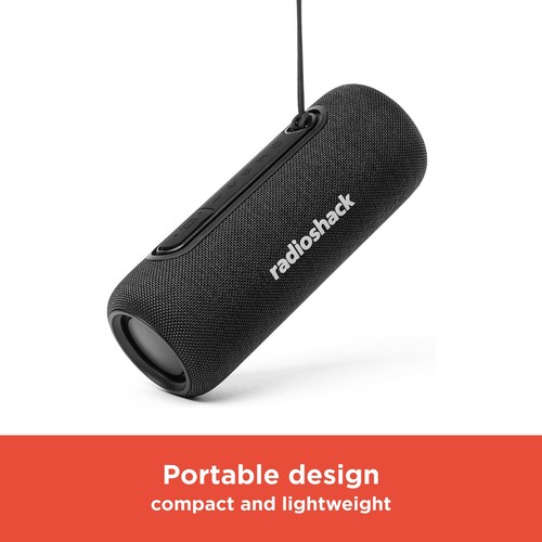 RadioShack Mini Bluetooth Speaker Pumping Box with RGB Light, Black, 8W - Foto 3 di 7