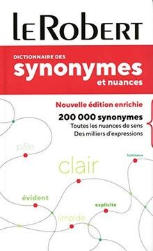 Le Robert - Dictionnaire des synonymes et nuances p... | Buch | Zustand sehr gut