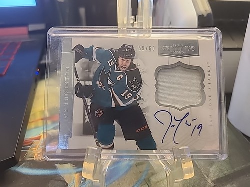 2011-12 Panini Dominion Joe Thornton Base Auto Patches 59/60 - Bild 11 von 11