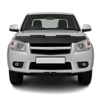 Bonnet Bra Haubenbra Steinschlagschutz FüR Ford Ranger II 2007-2009 Halb Schwarz