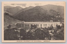 Stadium at University of California in Berkeley California c1907–1915 Postcard