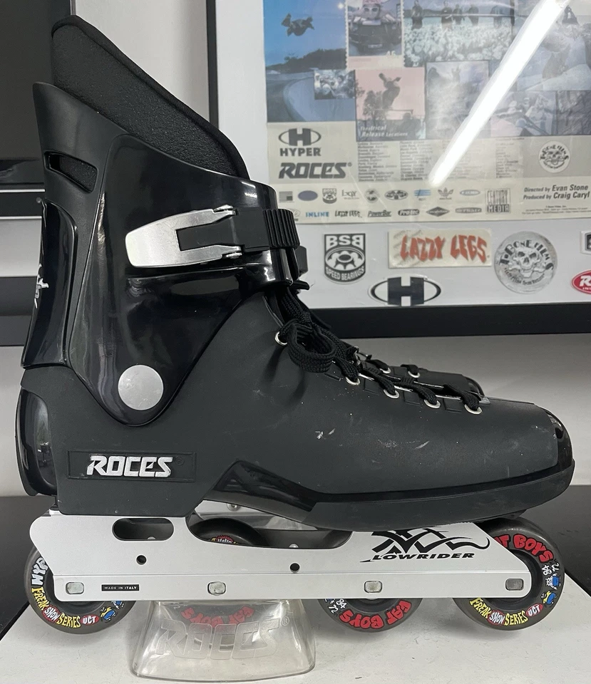Roces Lowrider Aggressive Inline Skates Gr. 47 (Cozmo, Senate, Hyper Wheels) - Bild 3 von 4