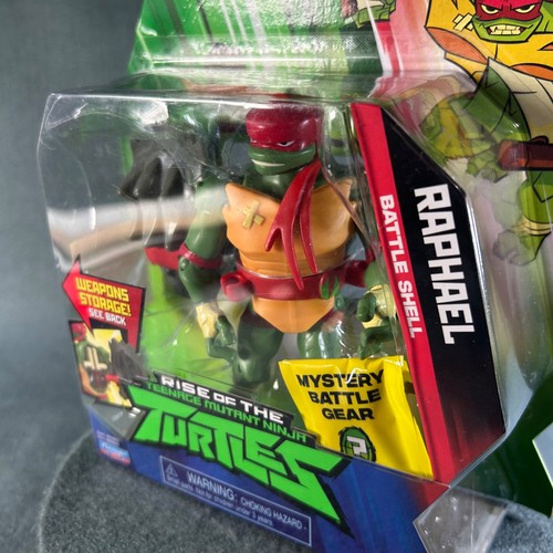 Rise Of The Teenage Mutant Ninja Turtles Raphael Battle Shell Figure 2018 - Picture 16 of 18