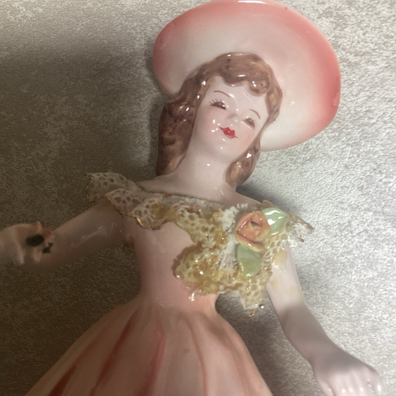 vintage florence ceramics figurines Tess