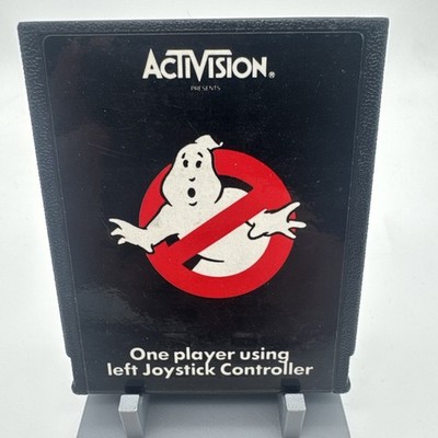 GHOSTBUSTERS. Atari 2600. Activision. Game. Vintage.