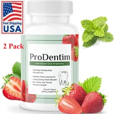 2Pack Prodentim Dental Formula Prodentim for Gums and Teeth Health 30 Tablets/pk