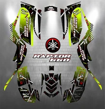 Yamaha Raptor 660 2001-2005 Full Graphics kit Stikers Decals