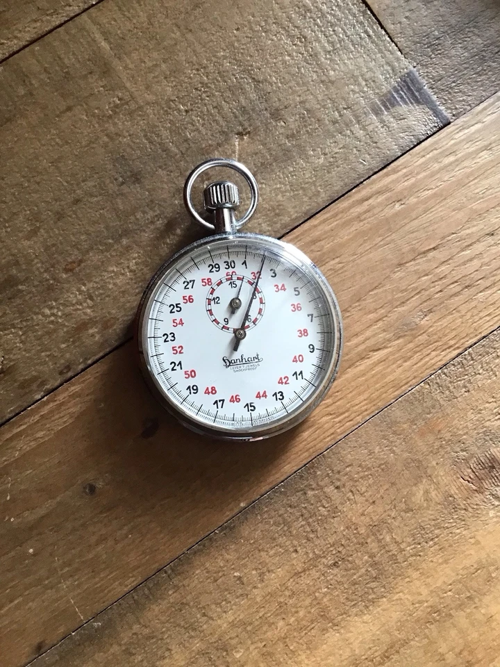 Cronómetro Hanhart Vintage - Hanhart Rally Timer Cronómetro Deportivo - En muy buena condición Foto 2 de 4