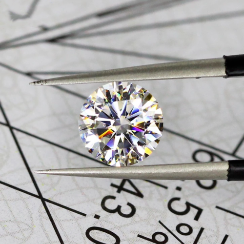 Diamante Naturale CERTIFICATO 6,00 Ct Grado D TONDO SFUSO VVS1/12,5 mm - Foto 3 di 13