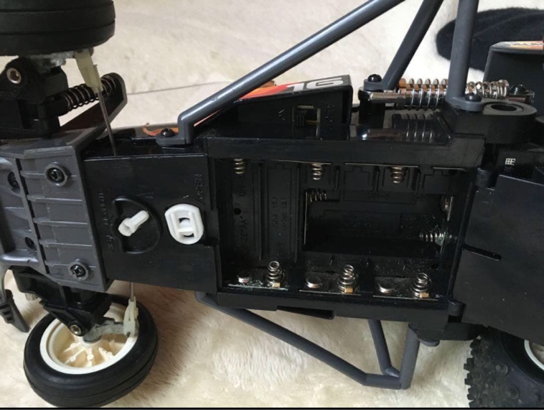Nikko Black Fox Frame Buggy RC Car 1/14 Vintage Working w/ Box