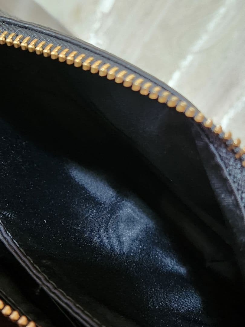 Tory Burch Mini Shoulder Bag Leather Black Zipper Women's From Japan thumbnail 10