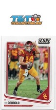 Sam Darnold 2018 Score #349 USC Trojans Rookie Card 20. rookie card picture