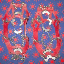 KAHTOOLA Microspikes Micro Spikes LG Red