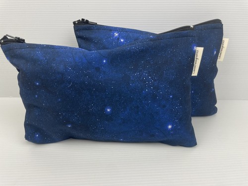 Stars In The Night Sky Makeup Bag Pencil Case Coin Purse Pouch 20 x 13 cm - Picture 1 of 15